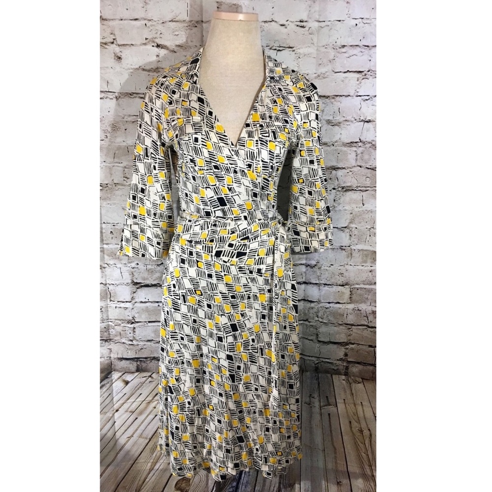 Diane Von Furstenberg silk wrap dress